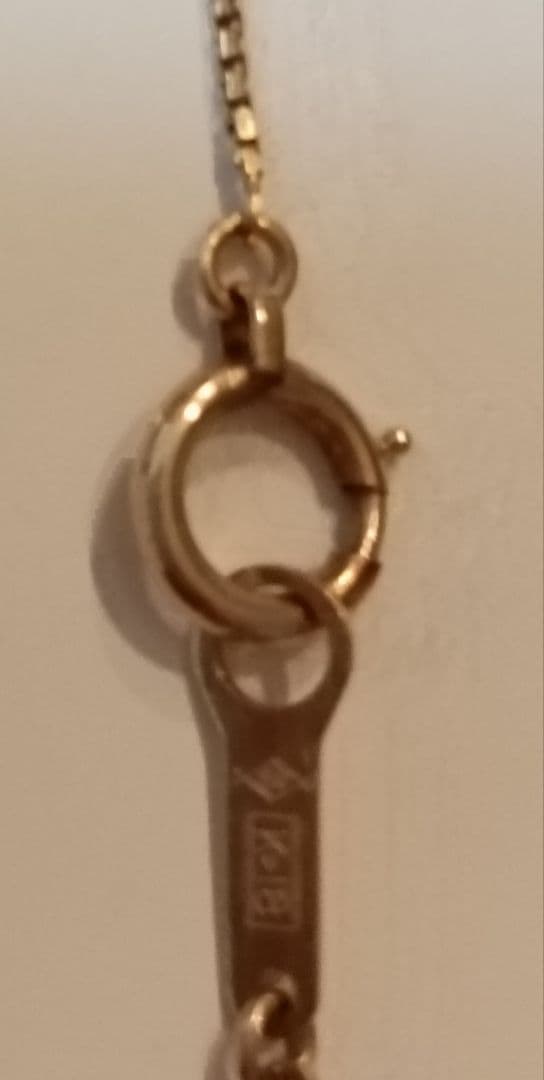 18金 ベビーパールネックレス