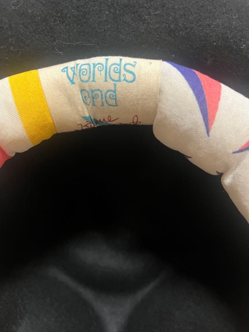 美品Vivienne Westwood worlds endマウンテンハット黒