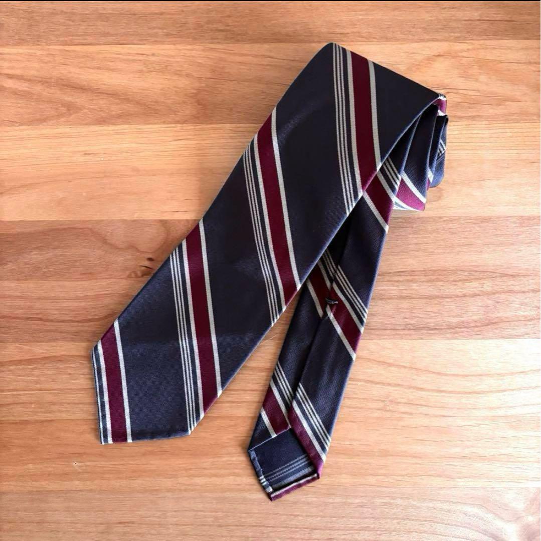 未使用 24AW ビームス別注 フランチェスコマリーノ ストライプネクタイ