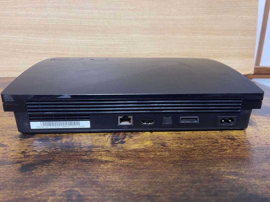【ジャンク品】 Sony PS3 CECH-2500A ブラック 160GB