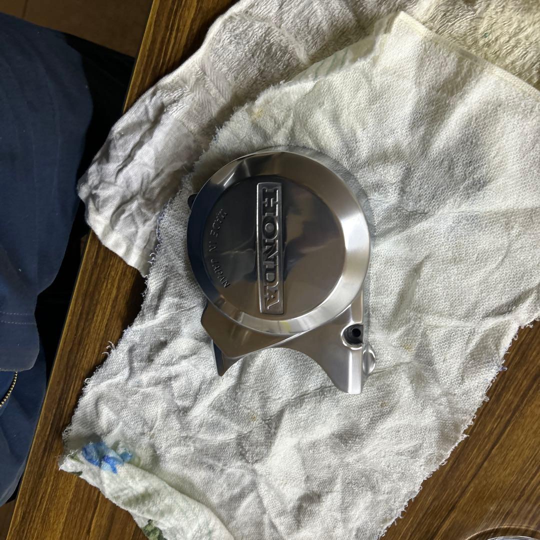 今後入荷予定無し！モンキー　ジェネレーターカバー　バフ掛け　5.5j 太足