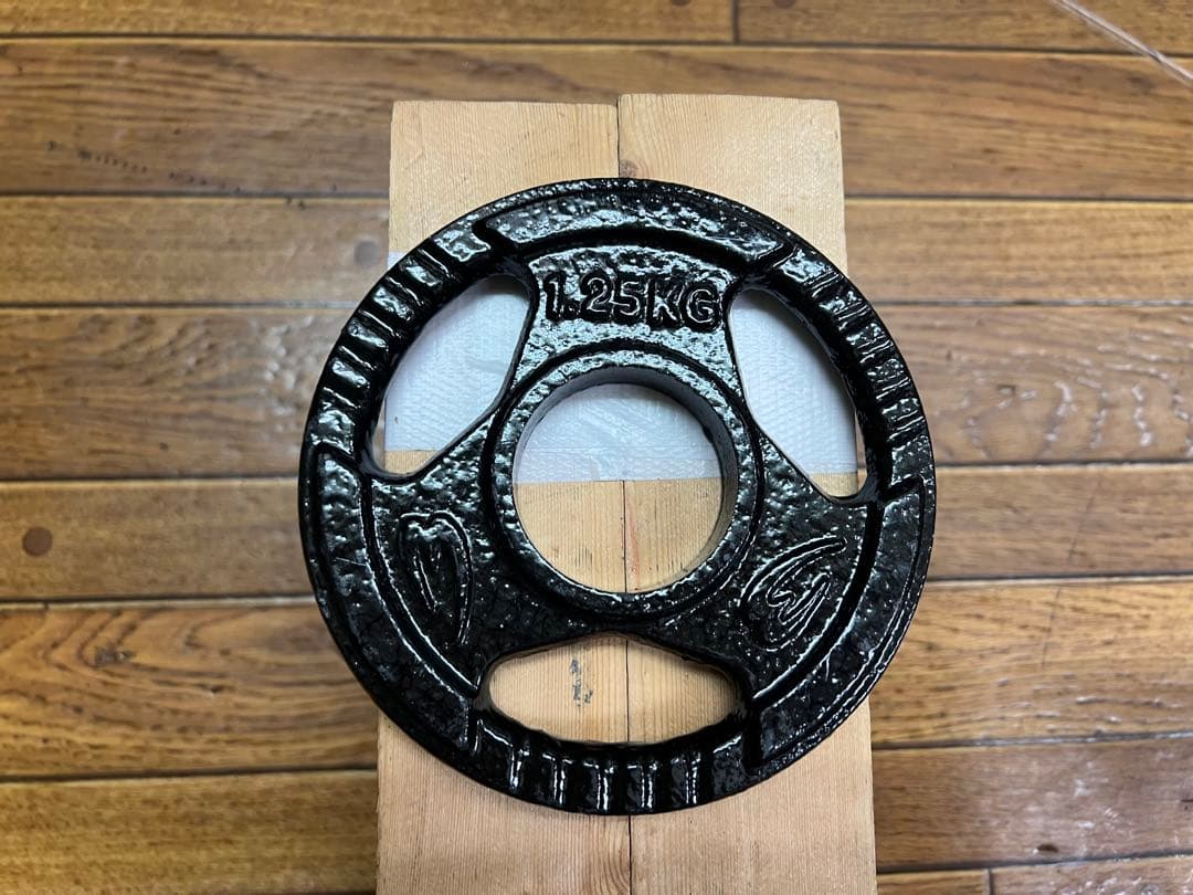 IROTECオリンピックマルチグリップバー　オリンピックプレート　約100kg