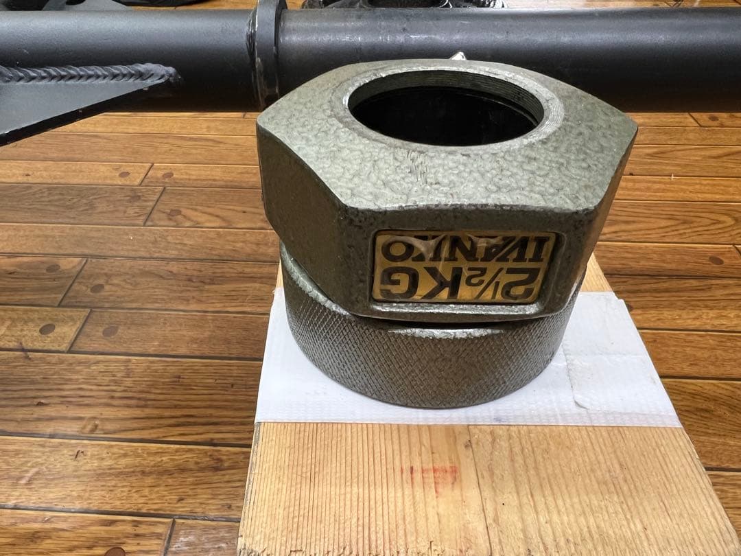 IROTECオリンピックマルチグリップバー　オリンピックプレート　約100kg