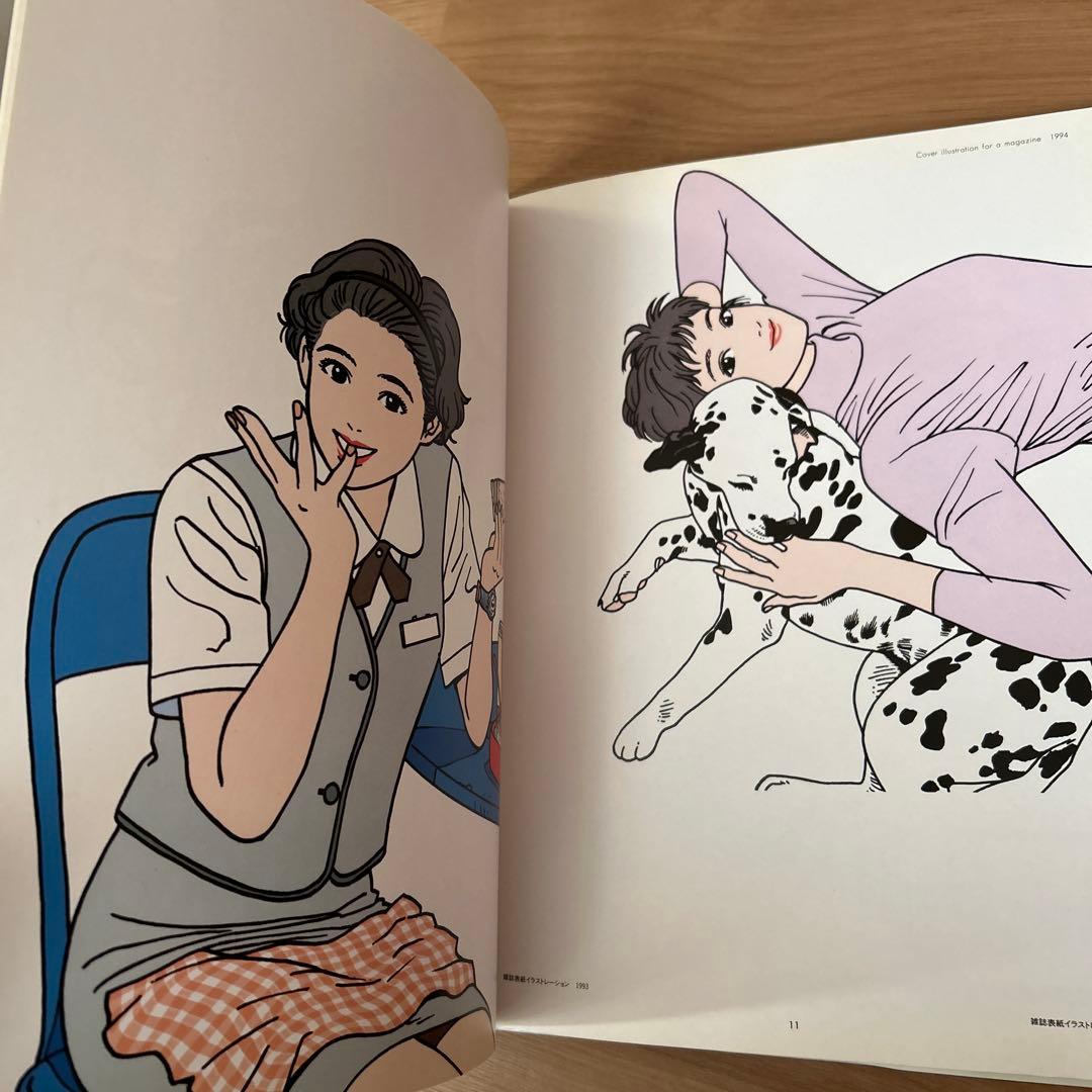 江口寿史　イラスト集　初版　帯付　チラシ付き