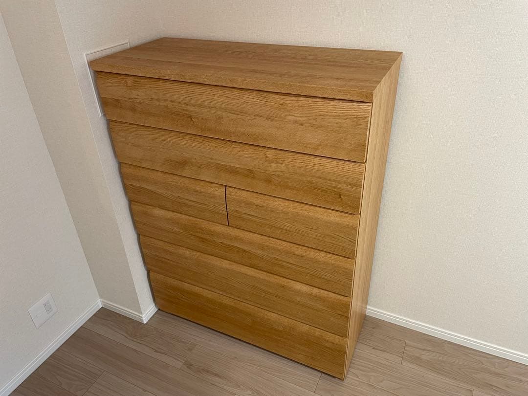 ニトリ ハイチェスト ウィッシュ3 WISH3 100HC-LBR2