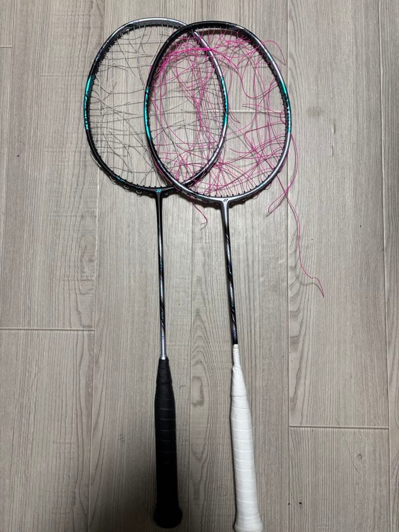 バドミントンラケット ジャンク品2本セット