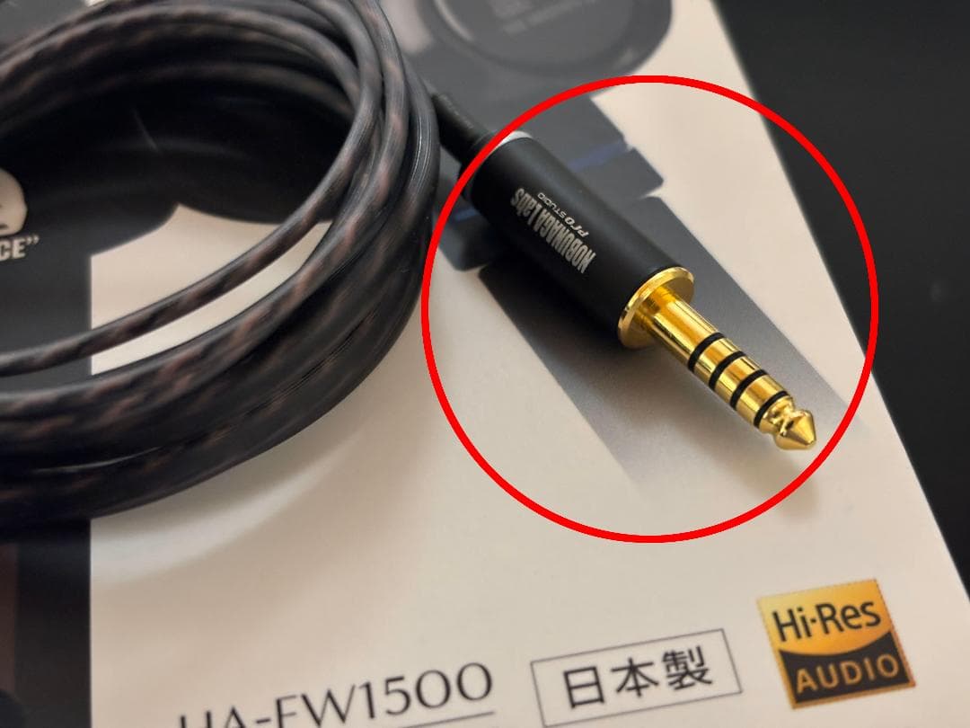 【今週一杯特価！】Victor Woodシリーズ HA-FW1500 イヤホン