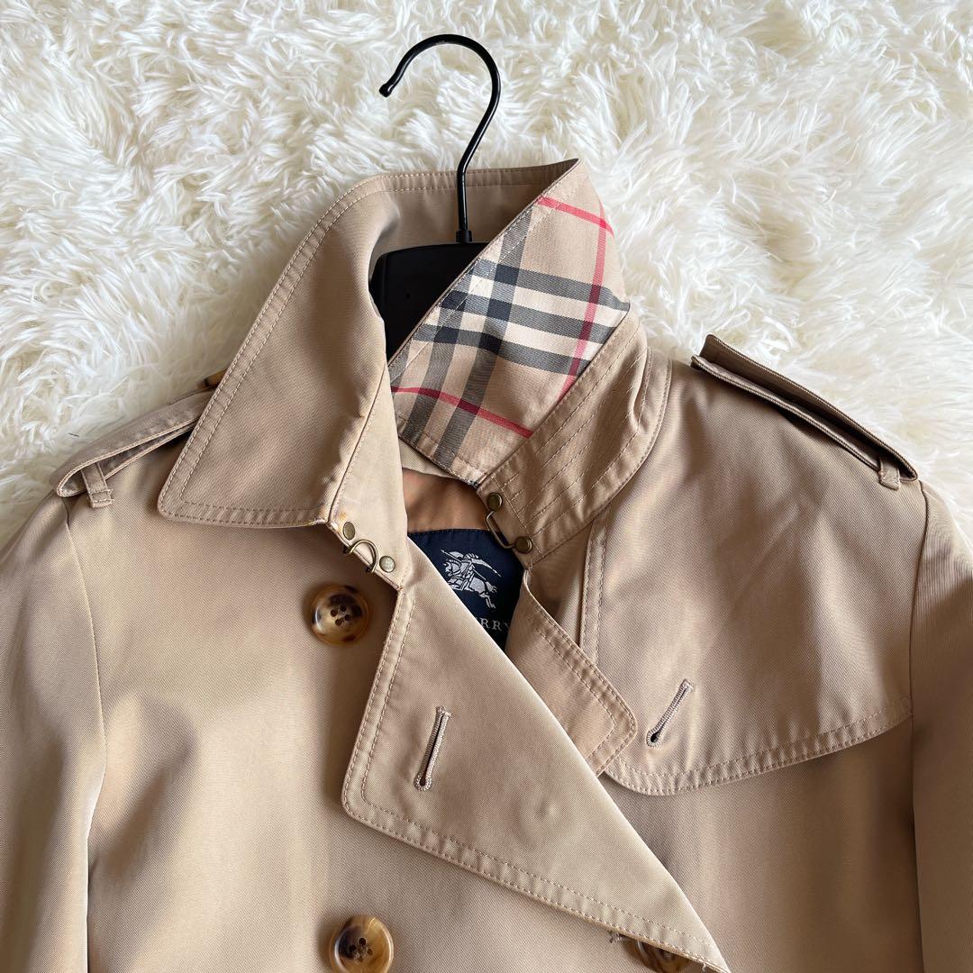 バーバリー　トレンチコート　ハニーベージュ　ライナー　ノバチェック　ベルト