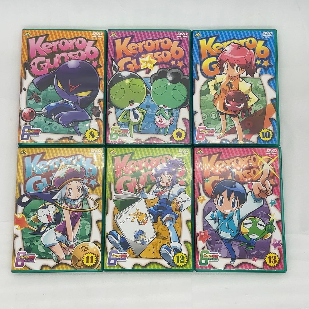 【希少品】 ケロロ軍曹 DVD BOX 6期 13巻セット