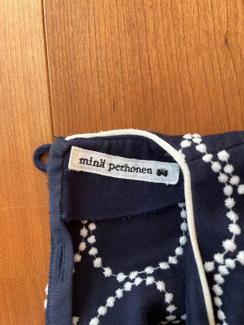 ミナペルホネン ワンピース　タンバリン