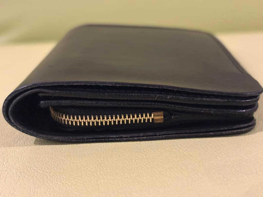 ガ*ビ様 forme Short Wallet Black×Black Baby