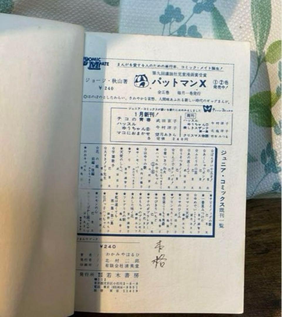 貴重★2冊★☆B6ハードカバー少女漫画「こがらしの歌」&「南海の友情」★現状品