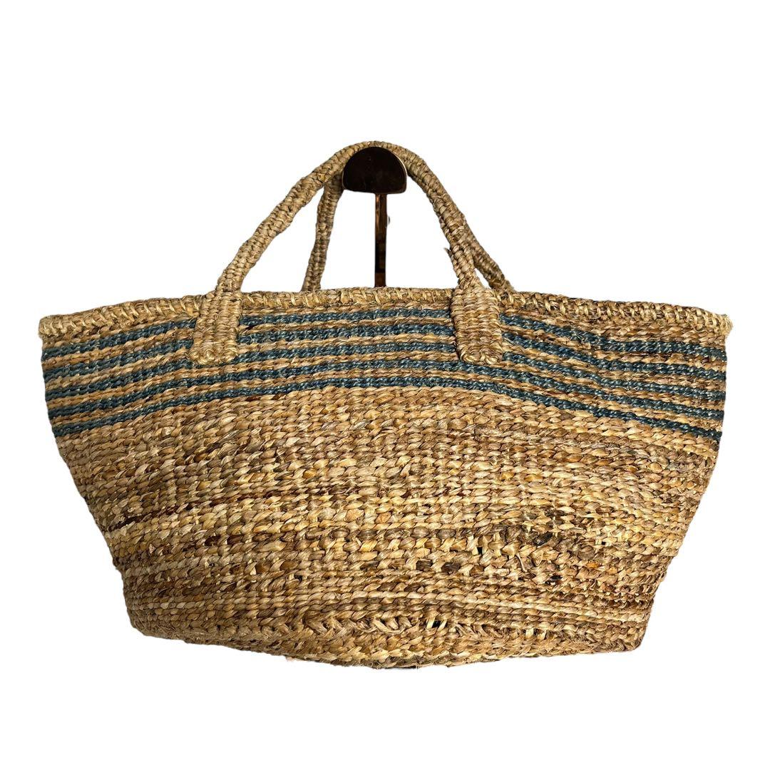 AK33【美品】　Ron Herman　ロンハーマン　ストロー　かごバッグ