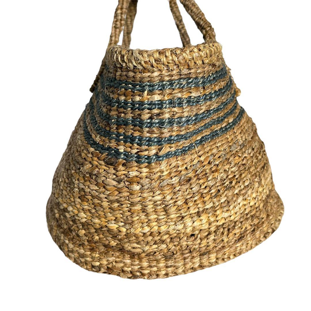 AK33【美品】　Ron Herman　ロンハーマン　ストロー　かごバッグ