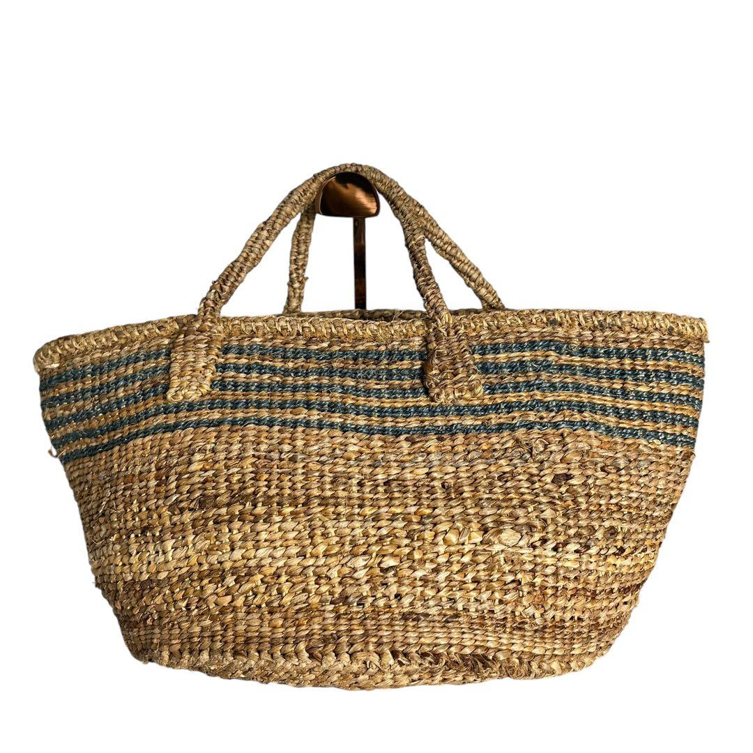 AK33【美品】　Ron Herman　ロンハーマン　ストロー　かごバッグ