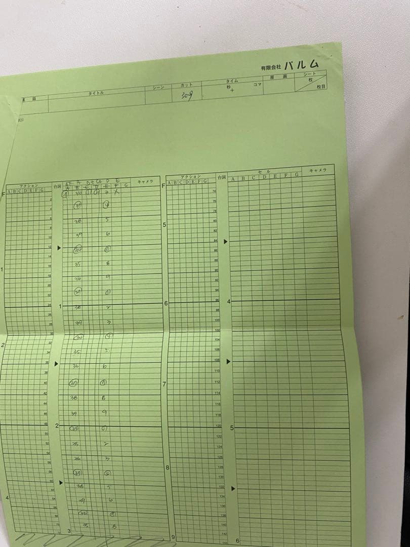 蒼天の拳　最終話　【霞　拳志郎】　原画