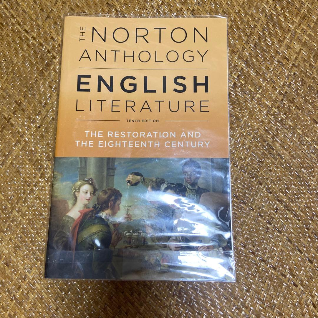 洋書 Norton Anthology English Literature