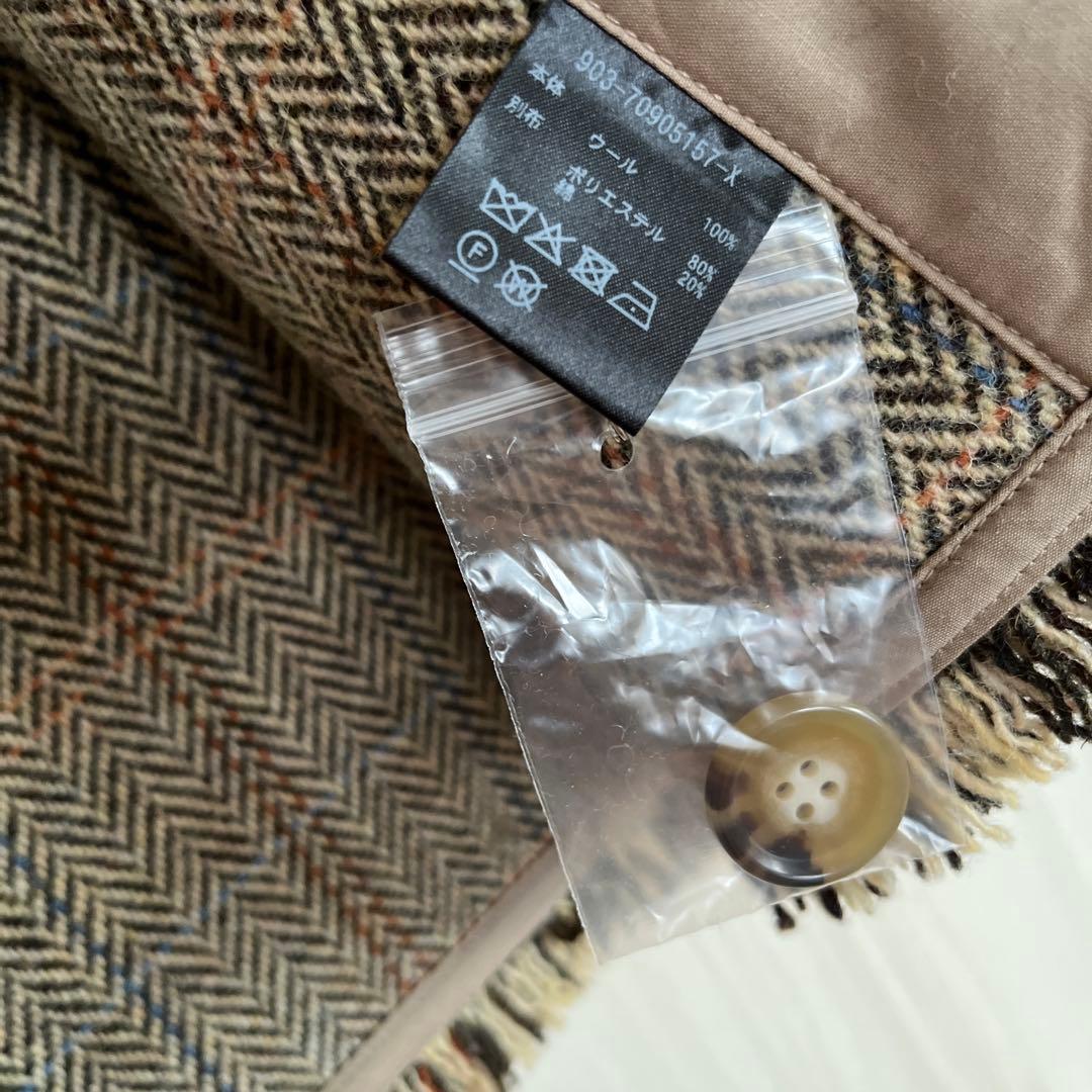 【北欧暮らしの道具店】ヘリンボーン柄ウールベスト