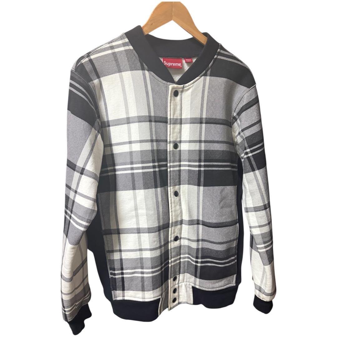 Supreme シュプリーム チェック柄 スナップジャケット ブルゾン