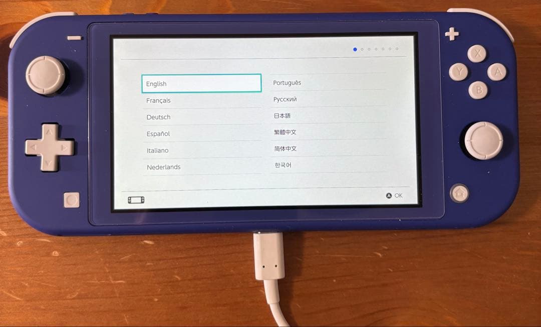 【ジャンク品/動作確認済み】Switch Lite青
