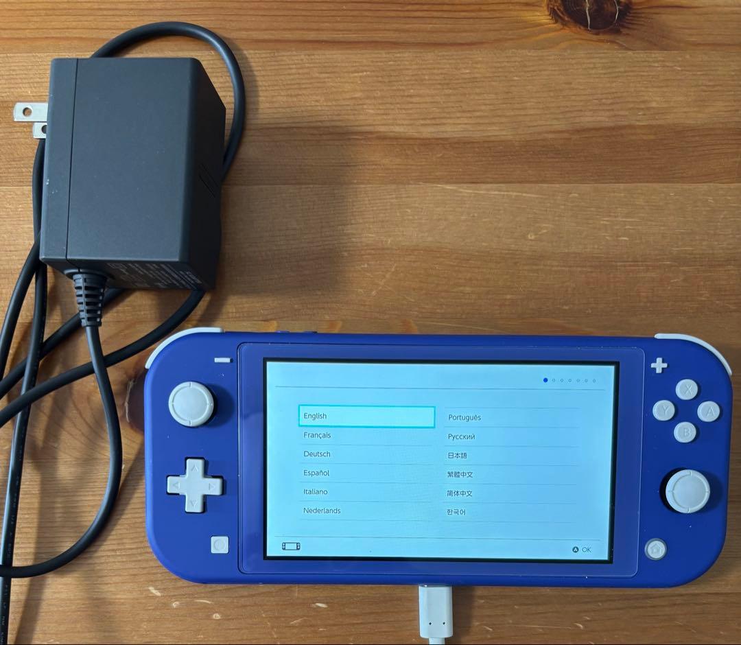 【ジャンク品/動作確認済み】Switch Lite青