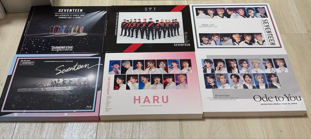 SEVENTEEN ライブツアーBlu-ray 6枚セット