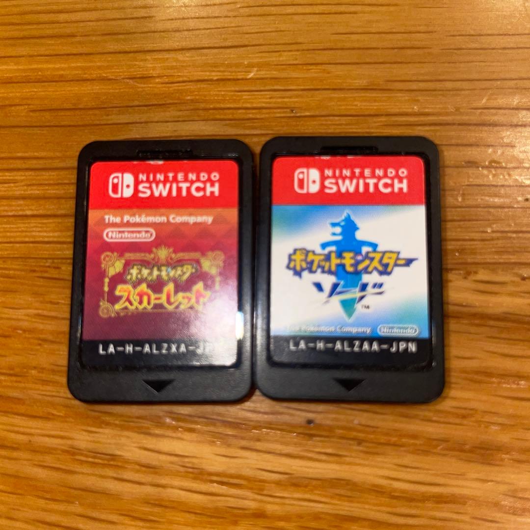 ポケットモンスター　スカーレット　ソード　2本セット