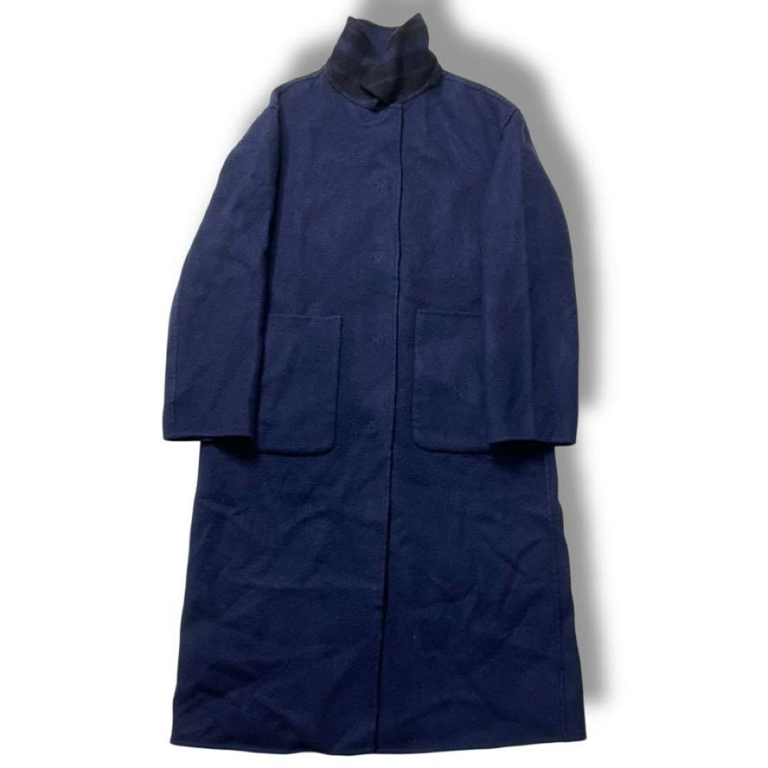 【美品】MACKINTOSH リバーシブル コート アウター ロング ウール