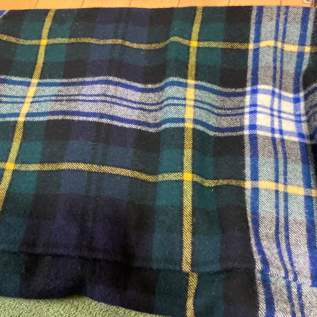 ジョンストンズ オブ エルギン スコットランド 大判　スローブランケット　膝掛け