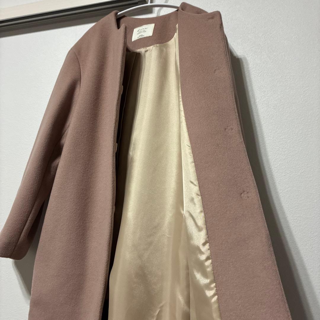 ジャーナルスタンダードレリューム　LANA WOOL 140クルーネックコート