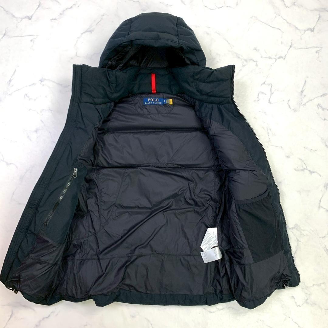 現行QRタグ★ポロラルフローレン ダウンベスト ビッグポニー 黒 S　D828