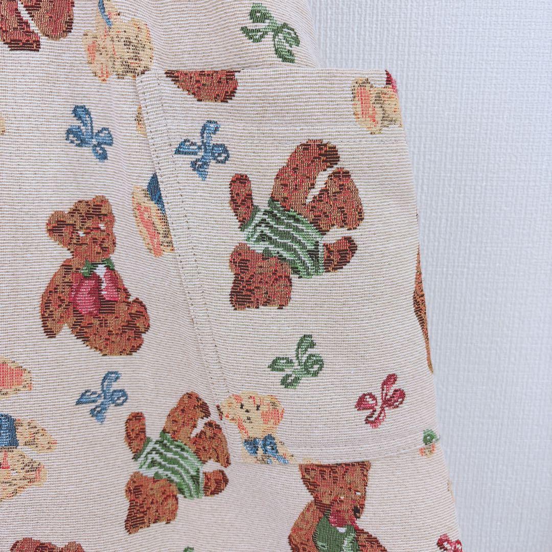 merry jenny bear and bearジャガードジャンスカ