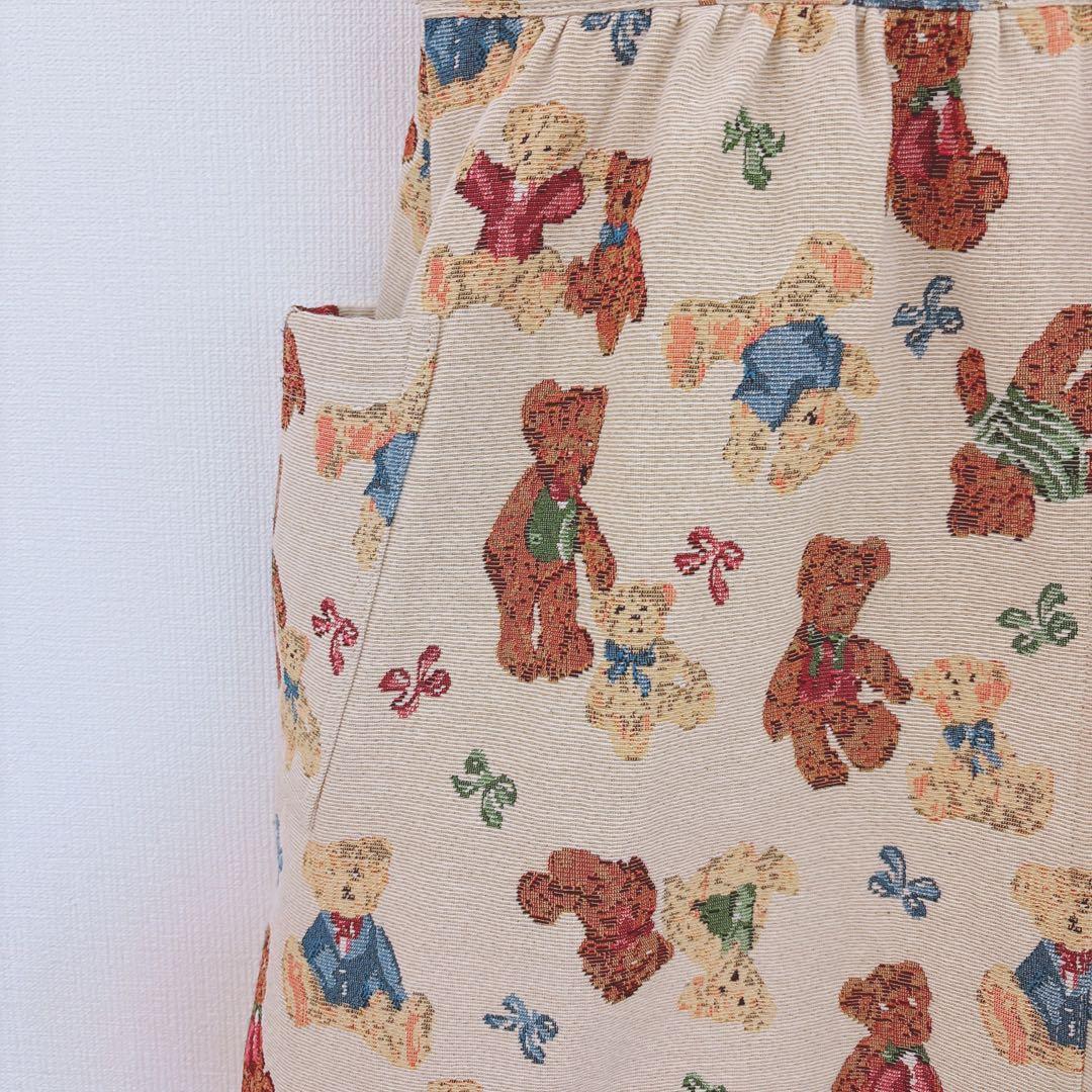 merry jenny bear and bearジャガードジャンスカ