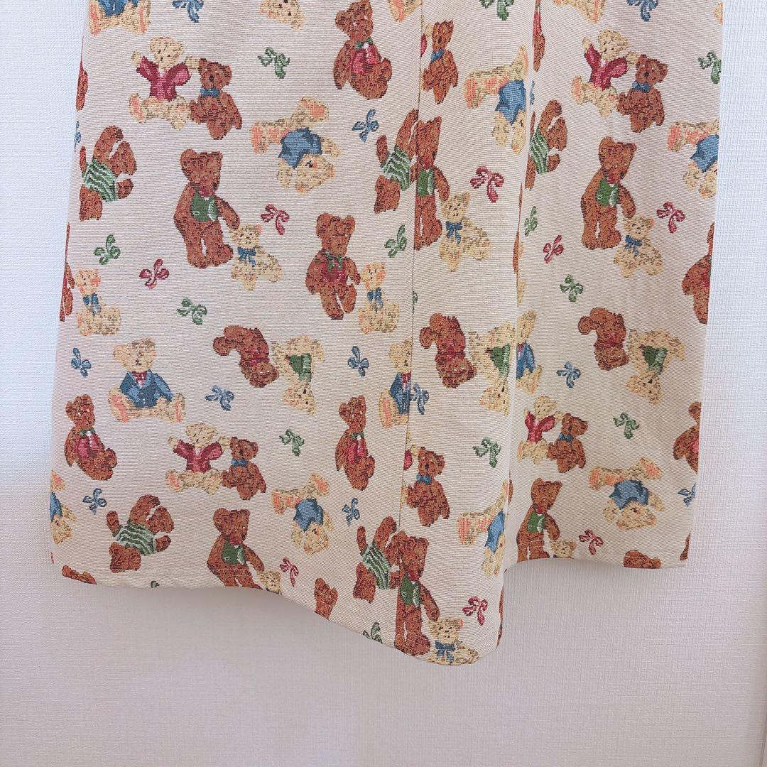 merry jenny bear and bearジャガードジャンスカ