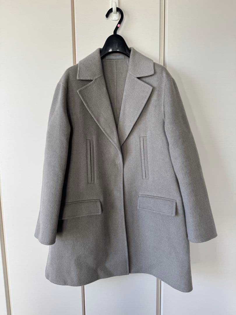 セオリーリュクス　コート　New Motion Shirley グレー　ベージュ