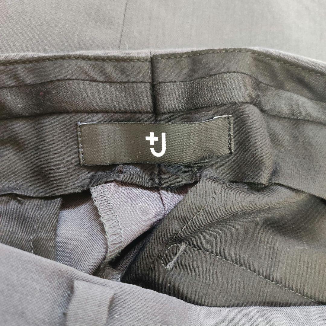 ☆美品☆ユニクロ　ジルサンダー　セットアップ　ウール100%　グレー系　M 76