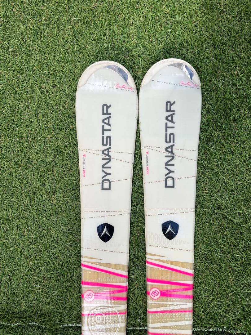 DYNASTAR レディス153カービングスキーセットポール、ビンディング付