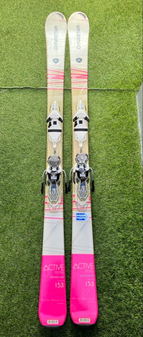 DYNASTAR レディス153カービングスキーセットポール、ビンディング付