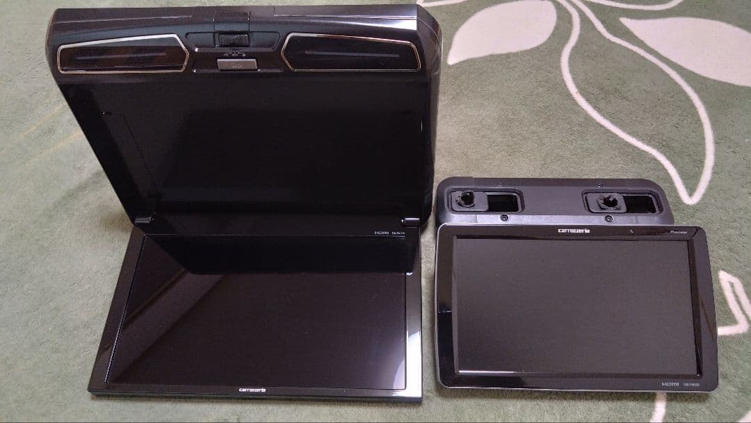 カロッツェリア TVM-FW1100-B フリップダウンモニター・他セット