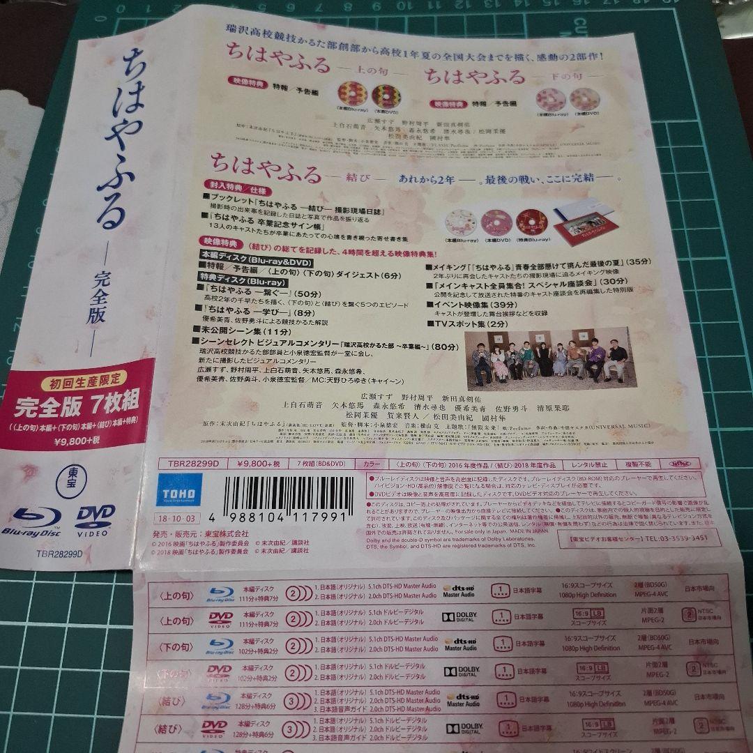 ちはやふる 完全版〈初回生産限定・7枚組〉帯びつき【入手困難】