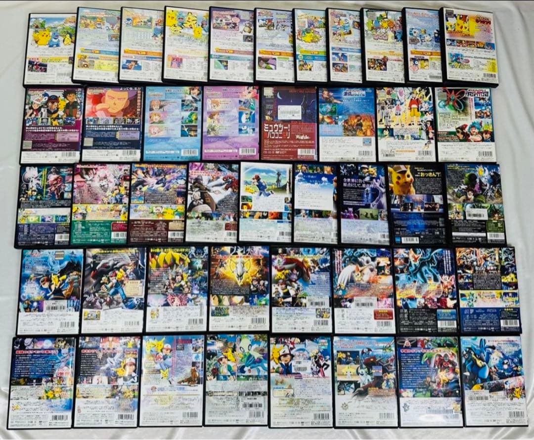 ポケモン　DVD 44本セット　ピカチュウ 劇場版　スペシャルアニメ