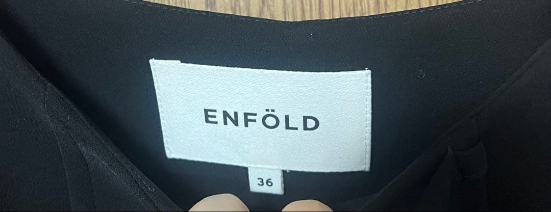 【週末値下げ】ENFOLD 24SS ケープライクジャケット 36