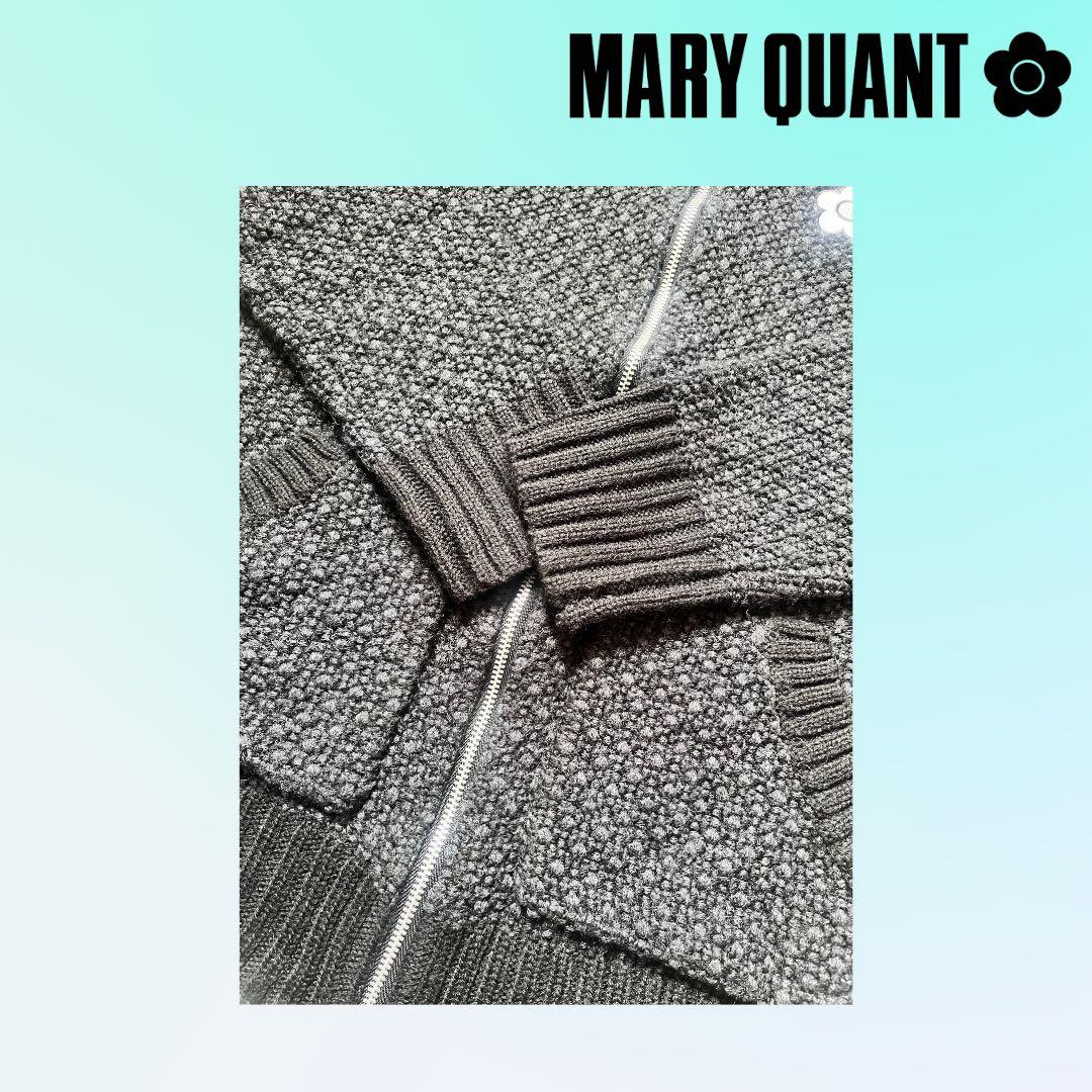 MARY QUANT ニットパーカー マリクワ マリークワント