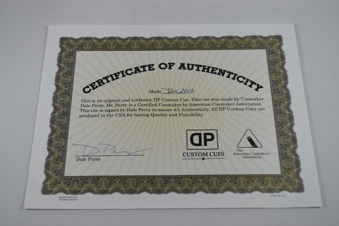 ほぼ未使用！DPcue（製造証明書付）