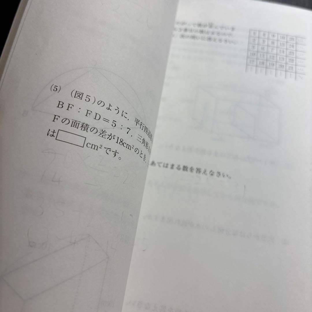SAPIX 6年生 2022年実施の６回分志望校・合格力判定サピックスオープン