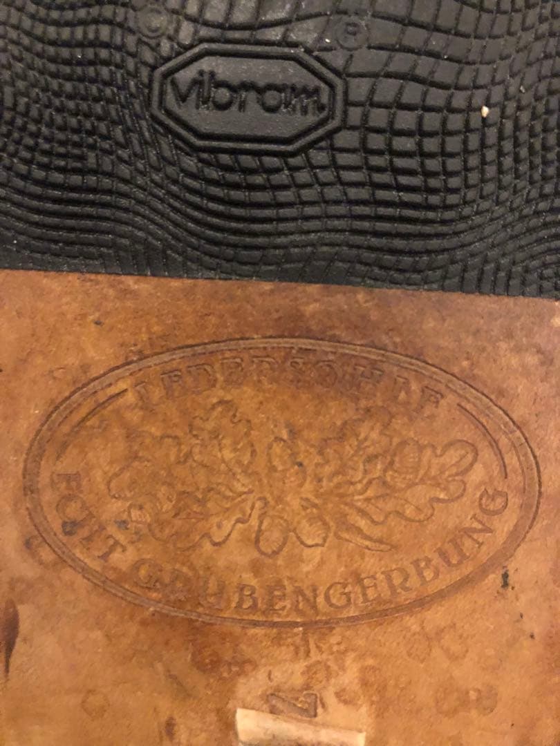 ヴィンテージドイツ製　チロリアンシューズ　サイズ7ハーフ