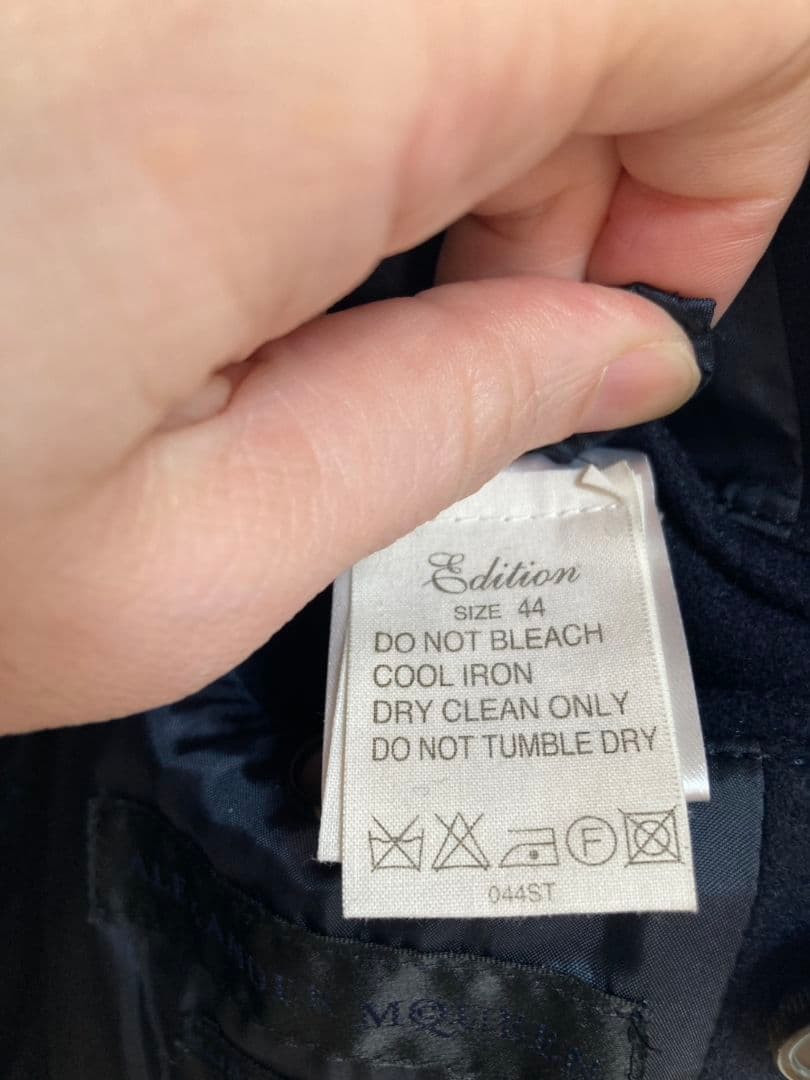 【美品】アレキサンダーマックイーン Alexander McQUEEN Pコート