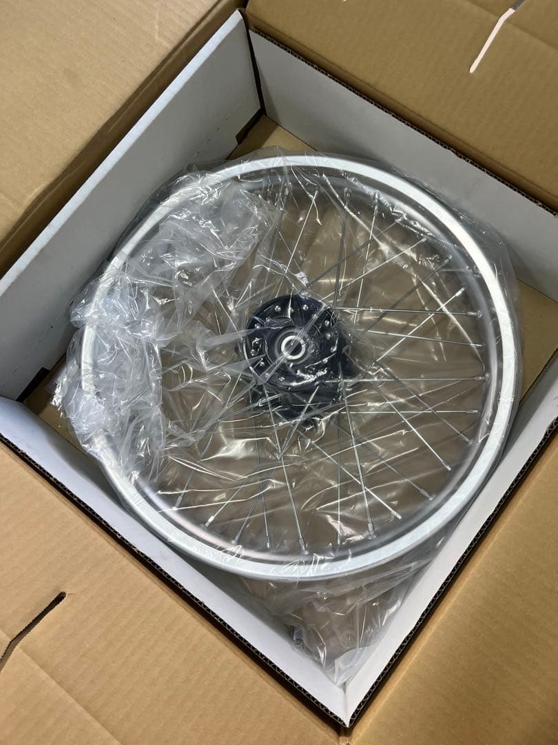 sr400 ファイル 新車外しホイール 2個セット