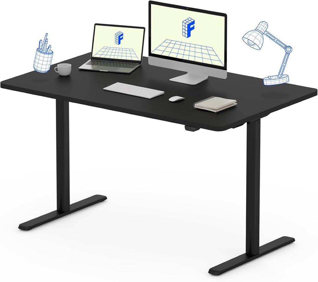 FLEXISPOT 電動式昇降デスク EG1 天板ブラック