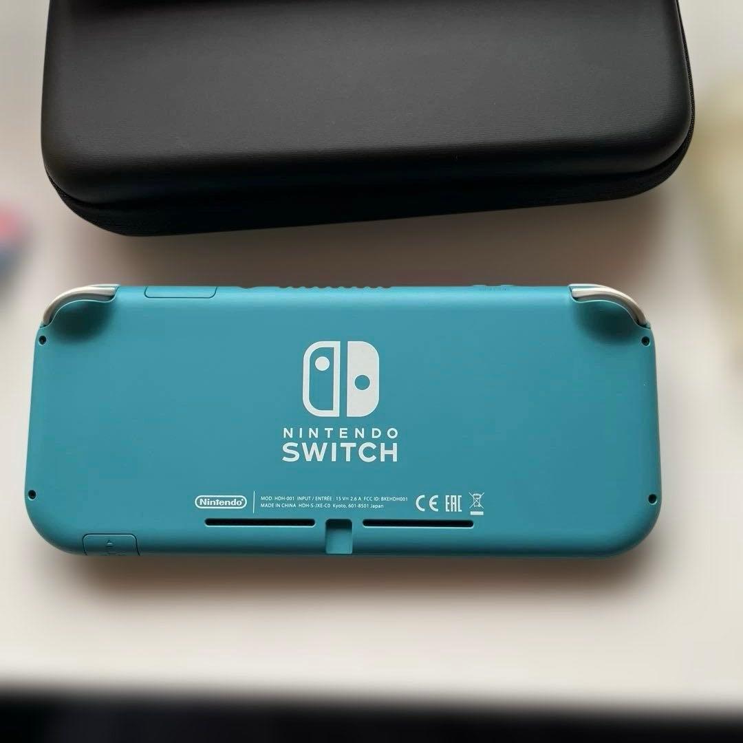 Nintendo Switch Lite ターコイズ 本体は+周辺機器+ケース